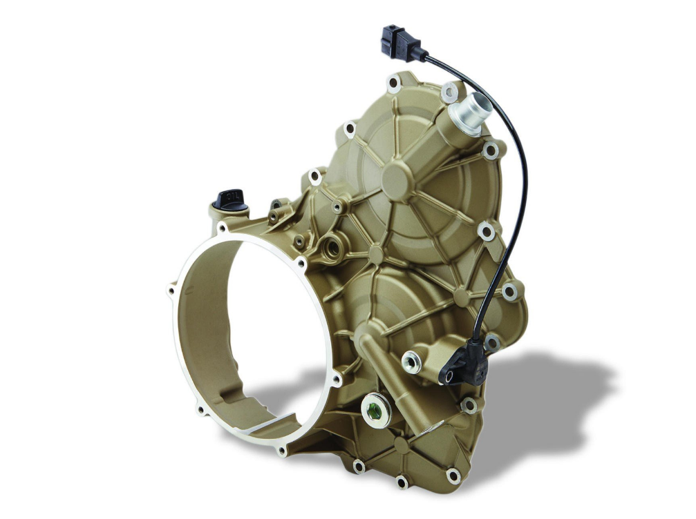 CA210S - CNC RACING Ducati Streetfighter V4 Clear Clutch Cover (bi-color) + Conversion Kit – Accessories in the Factory Racing Motorcycle Aftermarket Accessories and Parts Online Shop