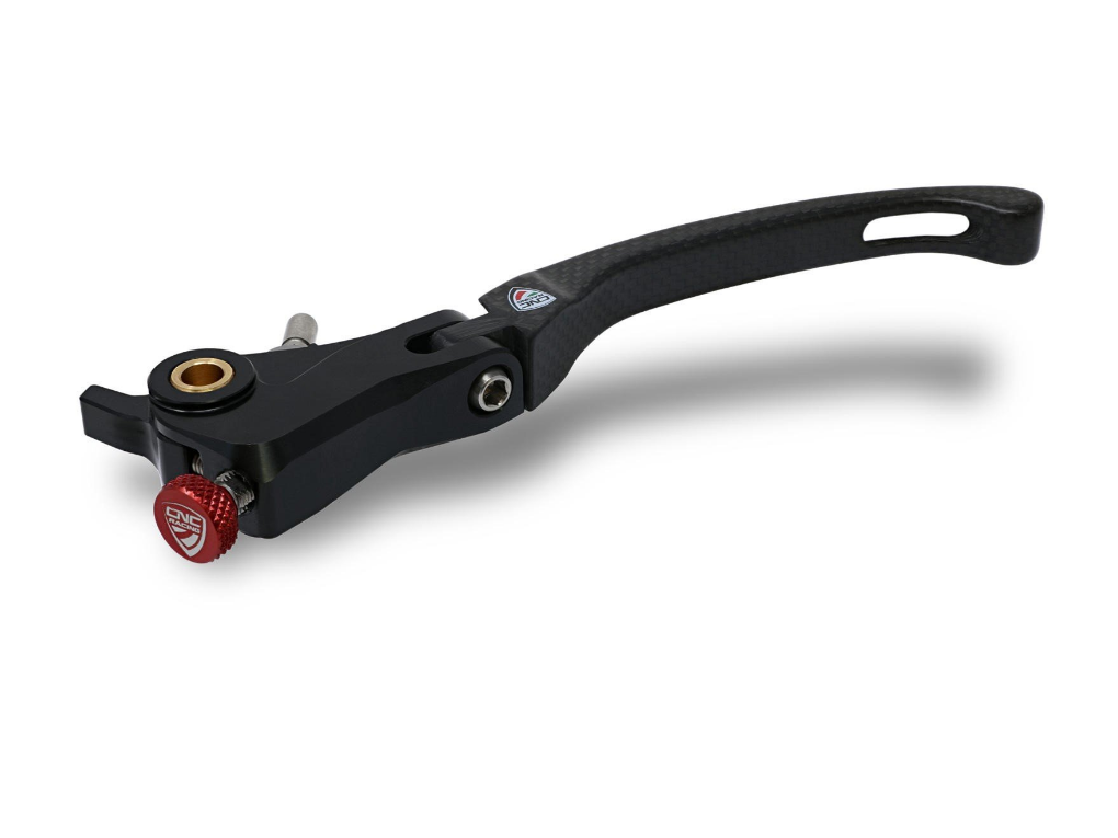 LCR12 - CNC RACING Ducati / Aprilia / MV Agusta Carbon Folding Clutch Lever – Accessories in the Factory Racing Motorcycle Aftermarket Accessories and Parts Online Shop