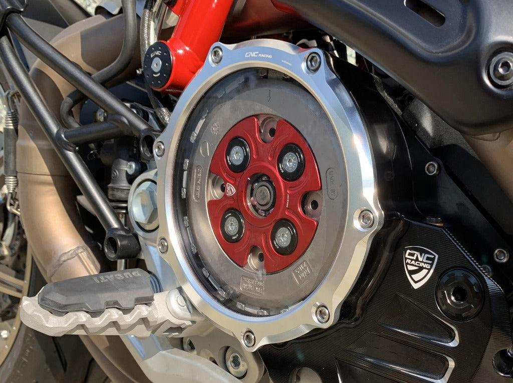 SF128 - CNC RACING Ducati Diavel 1200 / Hypermotard 950 Clutch Spring Retainers – Accessories in the Factory Racing Motorcycle Aftermarket Accessories and Parts Online Shop