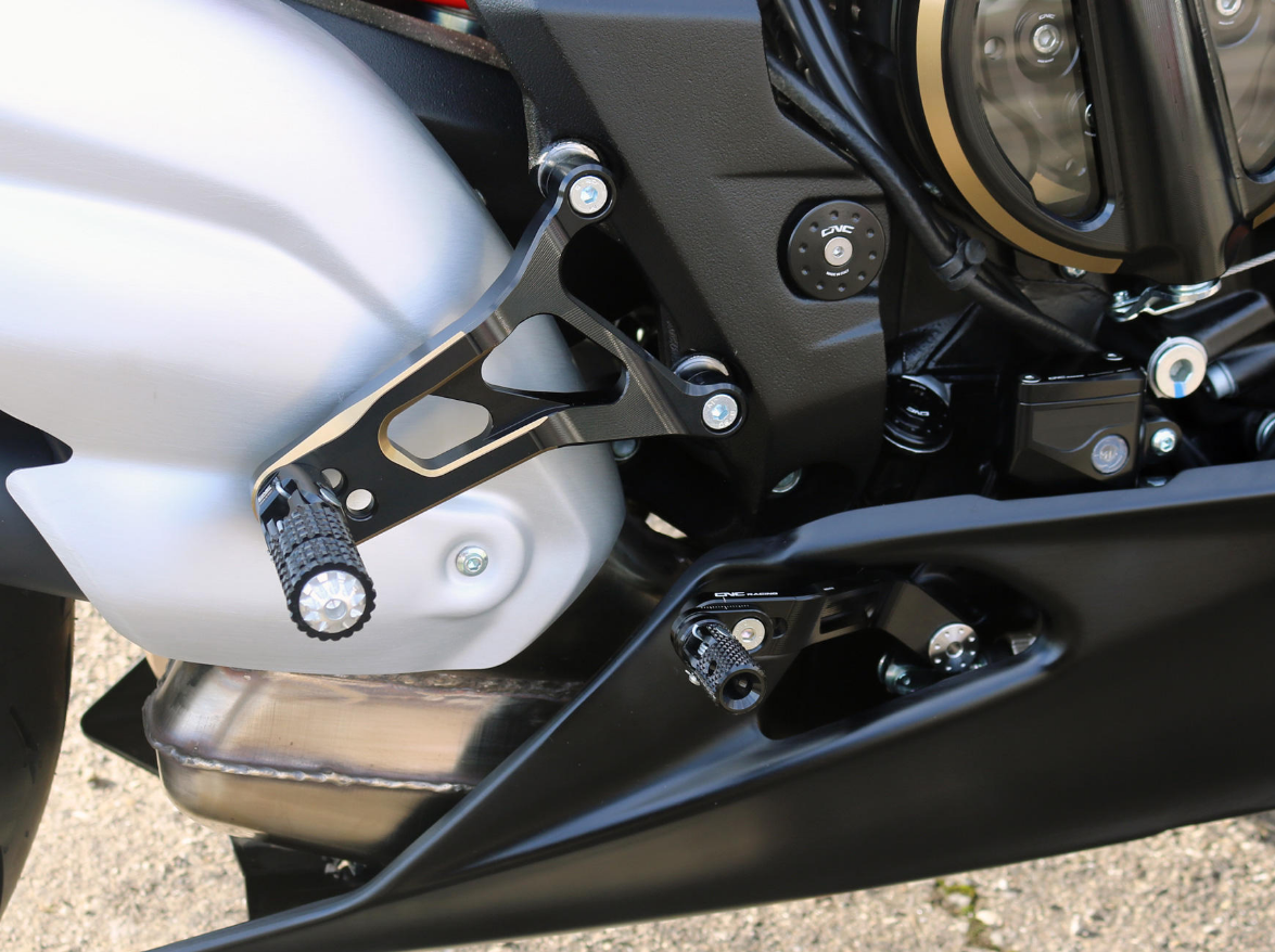 PE227 - CNC RACING MV Agusta F3 / Superveloce Adjustable Rearset – Accessories in the Factory Racing Motorcycle Aftermarket Accessories and Parts Online Shop