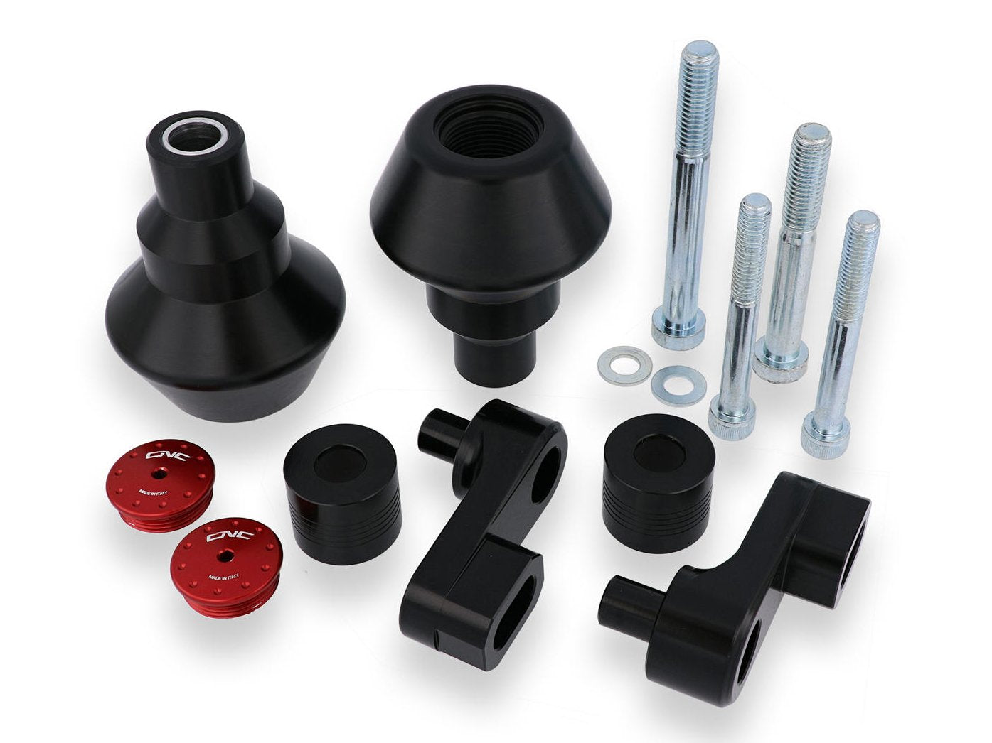 TC318 - CNC RACING Aprilia RSV4 / Tuono V4 Frame Crash Protectors – Accessories in the Factory Racing Motorcycle Aftermarket Accessories and Parts Online Shop