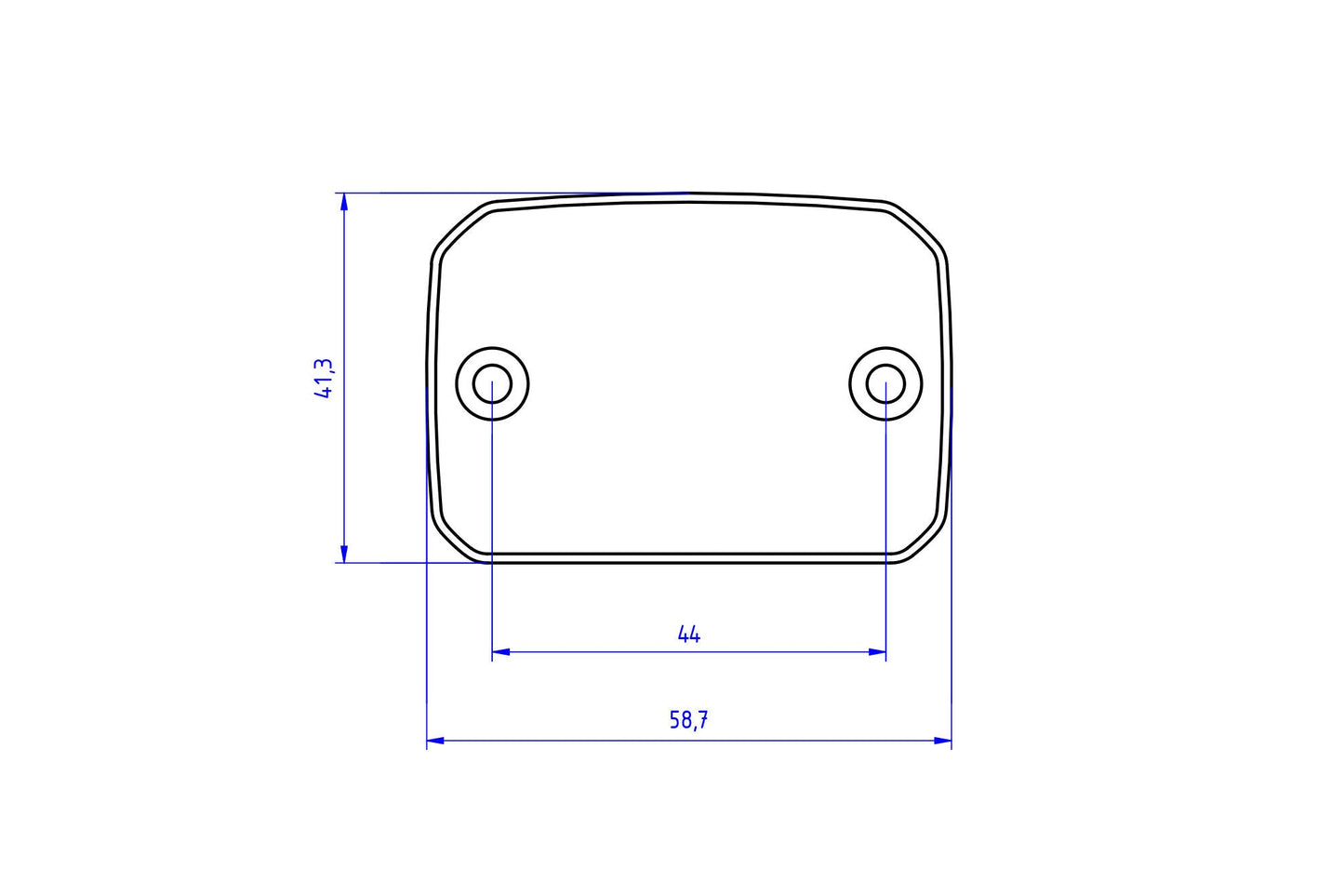TF201 - CNC RACING Ducati DesertX (2022+) Front Brake Fluid Tank Cap – Accessories in the Factory Racing Motorcycle Aftermarket Accessories and Parts Online Shop