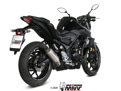 MIVV Y.055 YAMAHA MT-03 (2016 - ) Slip On Exhaust "MK3" (Stainless Steel; not approved) – Accessories in the 2WheelsHero Motorcycle Aftermarket Accessories and Parts Online Shop