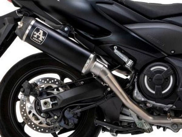 ARROW 73521PKNW Yamaha TMAX 560 (2020+) Titanium Full Exhaust System "Competition Evo Indy Race" (racing) – Accessories in the 2WheelsHero Motorcycle Aftermarket Accessories and Parts Online Shop