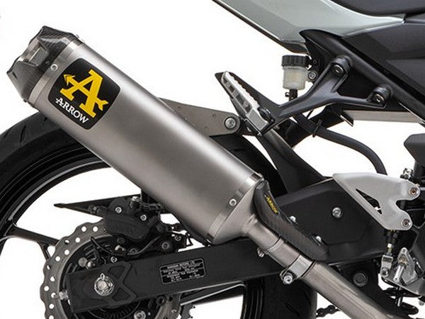 ARROW Kawasaki Z400 (2023+) Titanium Slip-on Exhaust – Factory Racing
