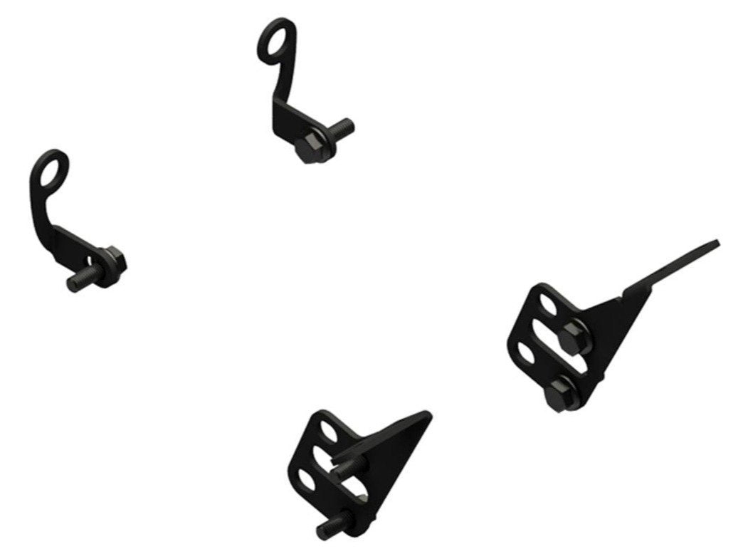 ZA701PR - CNC RACING Ducati Monster 950 Carbon Front Brake Cooling System "GP Ducts" (Pramac edition) – Accessories in the Factory Racing Motorcycle Aftermarket Accessories and Parts Online Shop