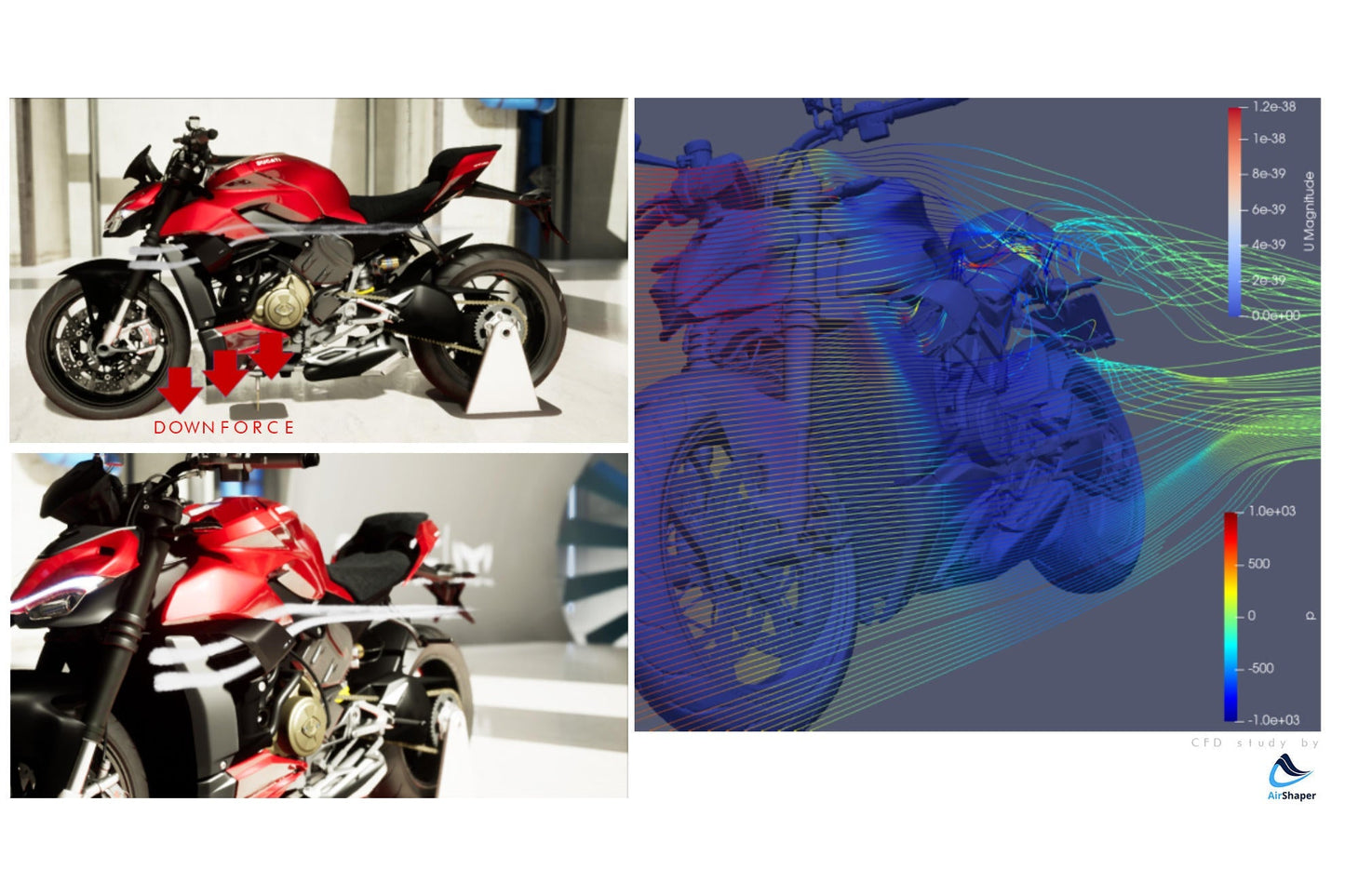ZW005 - CNC RACING Ducati Streetfighter V4 (2020+) MotoGP Carbon Aerodynamic Winglets – Accessories in the Factory Racing Motorcycle Aftermarket Accessories and Parts Online Shop