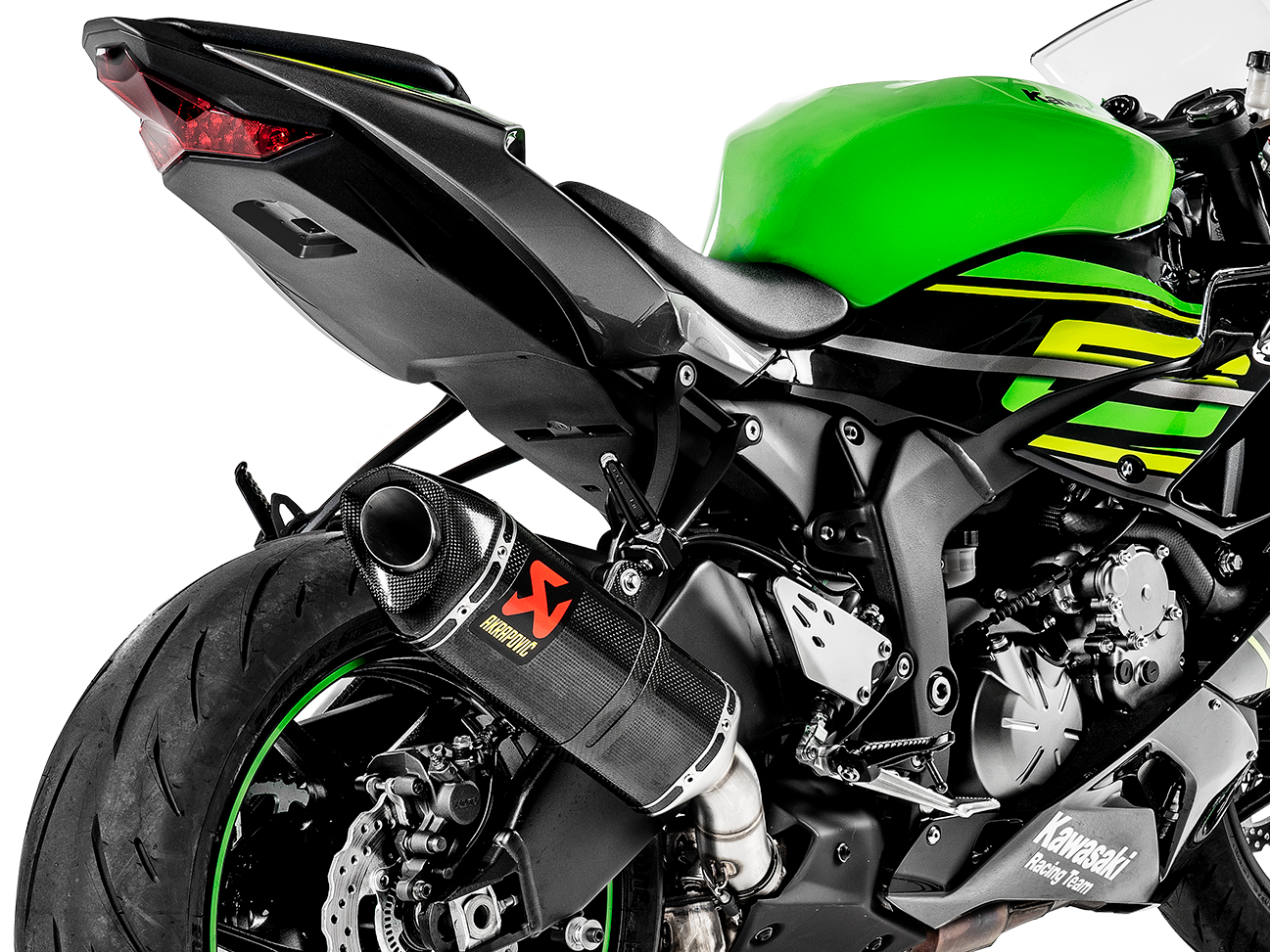 AKRAPOVIC S-K6SO7-ZC Kawasaki Ninja ZX-6R (2024+) Slip-on Exhaust