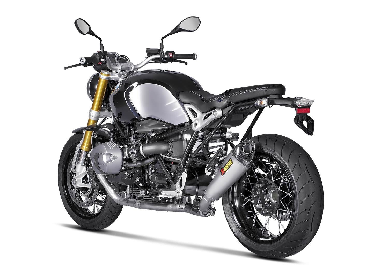 AKRAPOVIC E-B12E3 BMW R nineT (2016+) Optional Header (titanium) – Accessories in the 2WheelsHero Motorcycle Aftermarket Accessories and Parts Online Shop