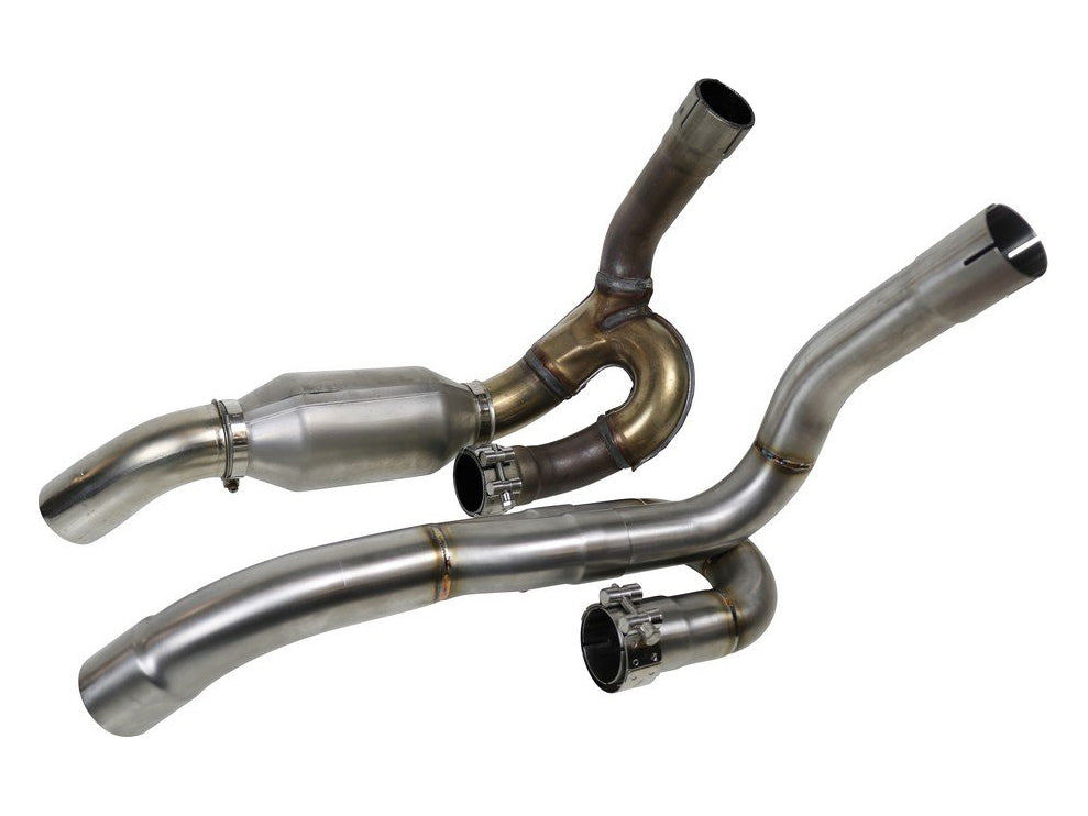 GPR Aprilia Shiver 900 Front Manifold/Decat Pipe (racing)