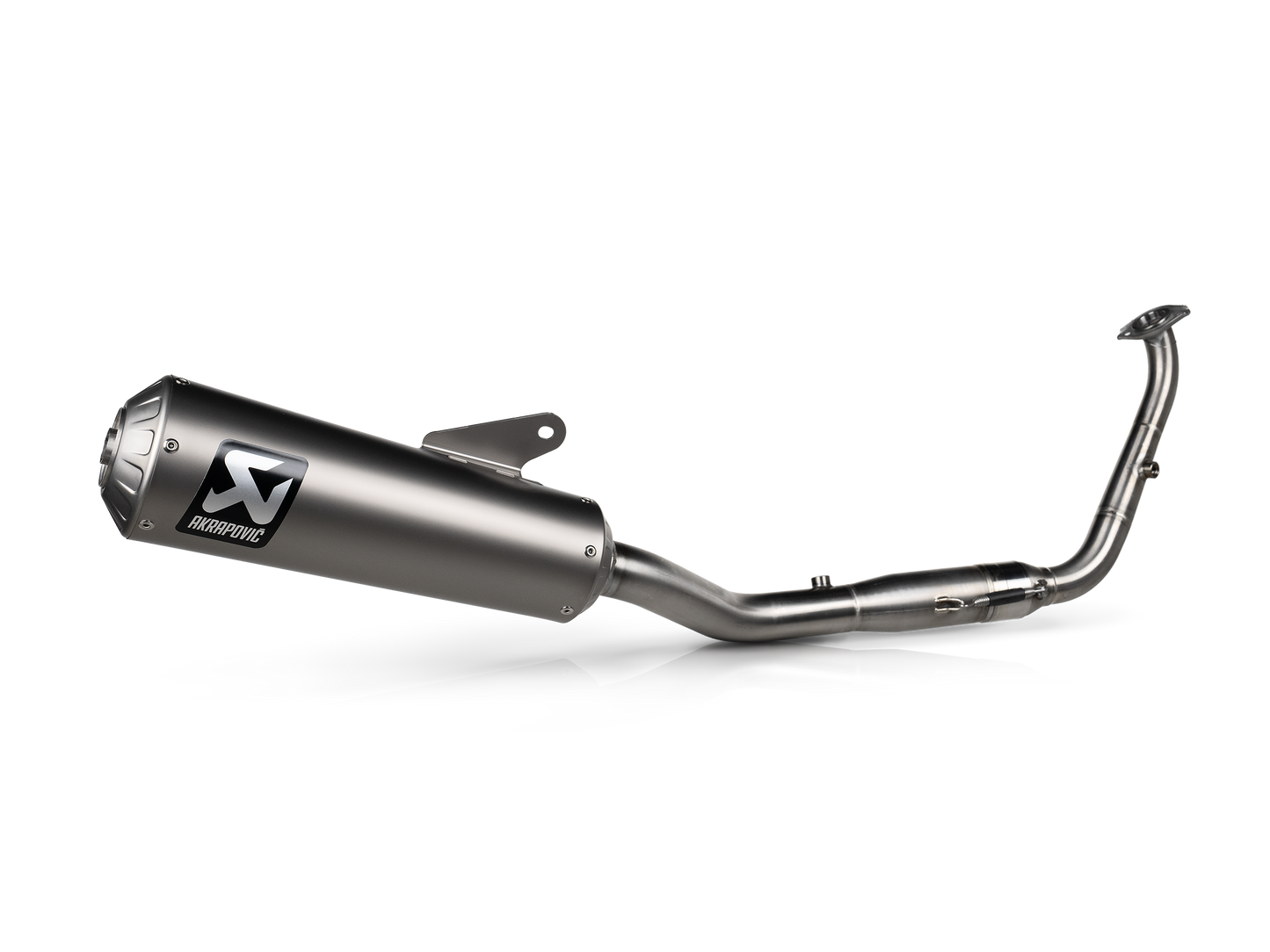 AKRAPOVIC S-Y125R13-HBFGT Yamaha XSR 125 / XSR 125 Legacy (2025+) Exhaust System "Racing Line" (titanium) – Accessories in the 2WheelsHero Motorcycle Aftermarket Accessories and Parts Online Shop