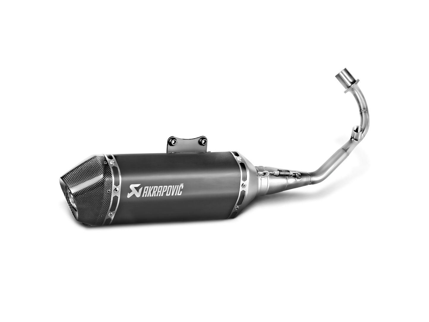 AKRAPOVIC S-VE125R2-HZBL Vespa Primavera 125ie 3V (2020+) Exhaust System "Racing Line" (SS) – Accessories in the 2WheelsHero Motorcycle Aftermarket Accessories and Parts Online Shop
