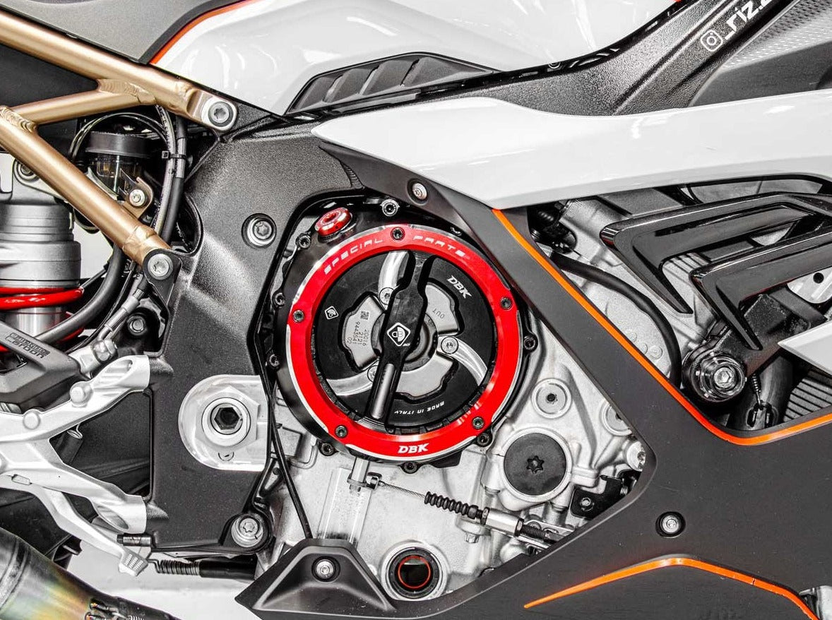 CCDV12 - DBK BMW Clear Clutch Cover Oil Bath 3D-EVO