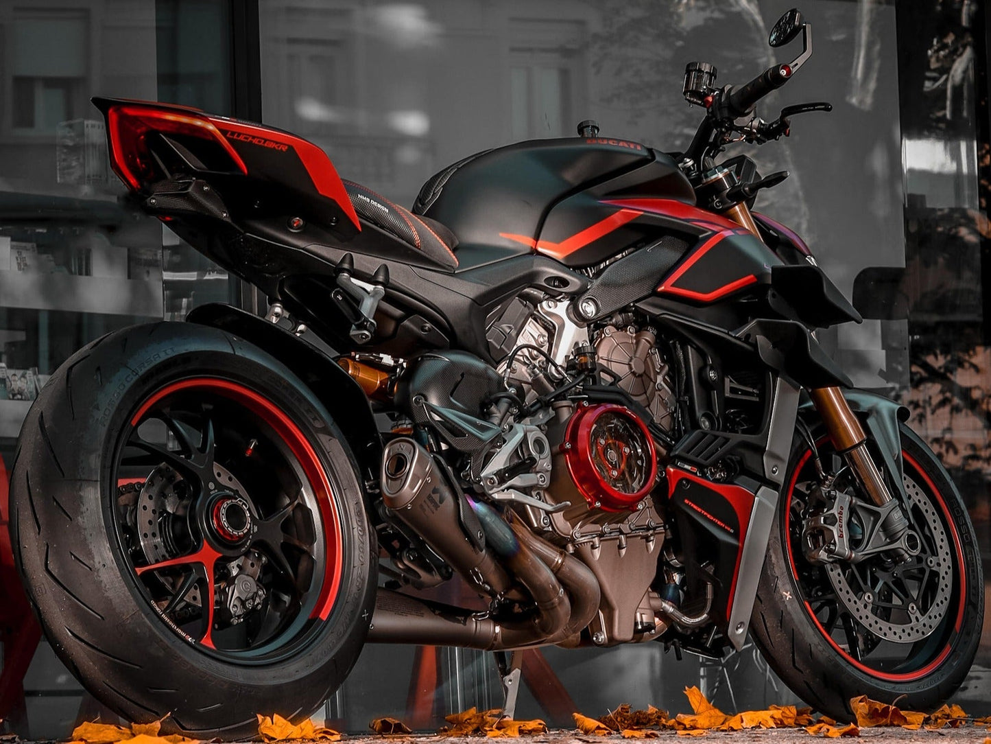 CA210 - CNC RACING Ducati Streetfighter V4 (2025+) Clear Oil Bath Clutch Cover – Accessories in the Factory Racing Motorcycle Aftermarket Accessories and Parts Online Shop