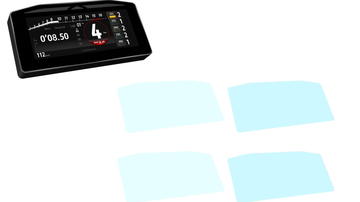 CNC RACING DP017 Ducati Panigale V4 / Streetfighter V4 (2025+) Dashboard Screen Protectors – Accessories in the Factory Racing Motorcycle Aftermarket Accessories and Parts Online Shop