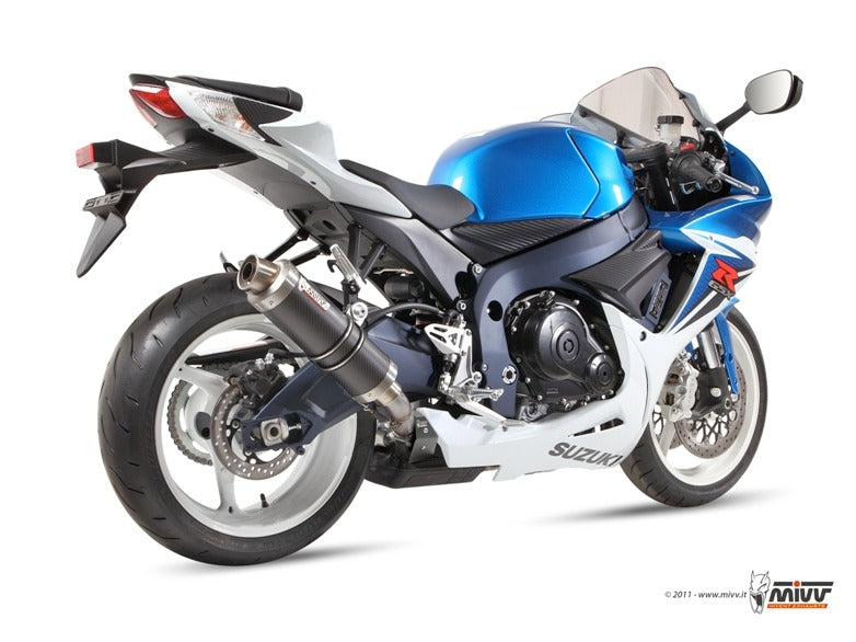 MIVV S.036 SUZUKI GSX-R 600 / 750 ( 2011 / 17 ) Slip-on Exhaust "GP" (carbon; approved) – Accessories in the 2WheelsHero Motorcycle Aftermarket Accessories and Parts Online Shop