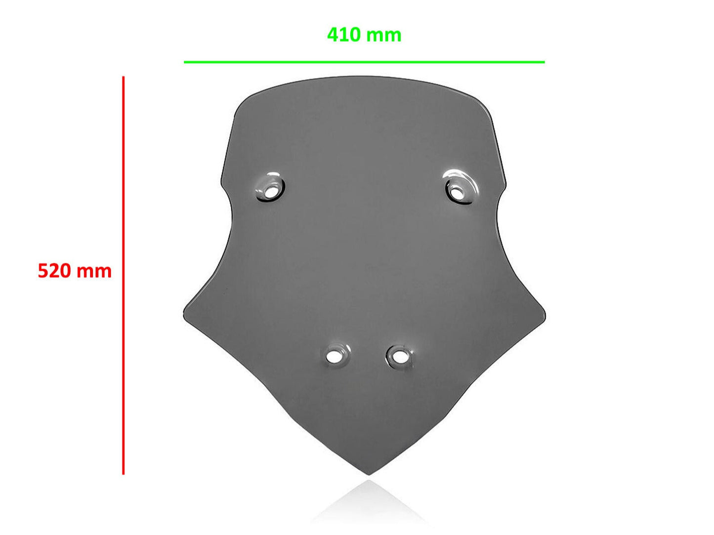 WS367 - CNC RACING Ducati Multistrada V4 (2021+) Wind Screen (touring; dark smoke) – Accessories in the Factory Racing Motorcycle Aftermarket Accessories and Parts Online Shop