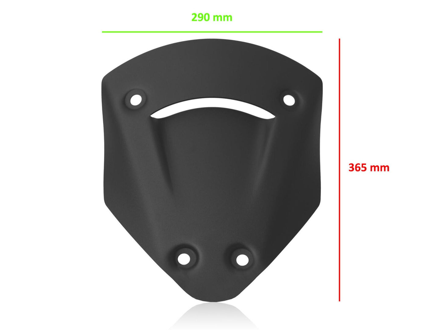 WS370 - CNC RACING Ducati Multistrada V2 (2025+) Wind Screen (Sport) – Accessories in the Factory Racing Motorcycle Aftermarket Accessories and Parts Online Shop