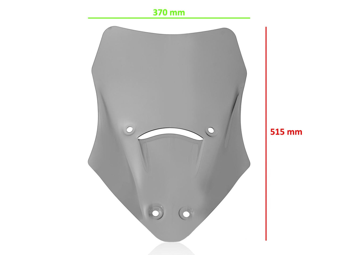 WS371 - CNC RACING Ducati Multistrada V2 (2025+) Wind Screen (touring; dark smoke) – Accessories in the Factory Racing Motorcycle Aftermarket Accessories and Parts Online Shop