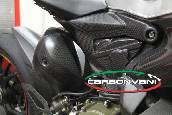 CARBONVANI Ducati Panigale (12/19) Carbon Rear Frame Covers