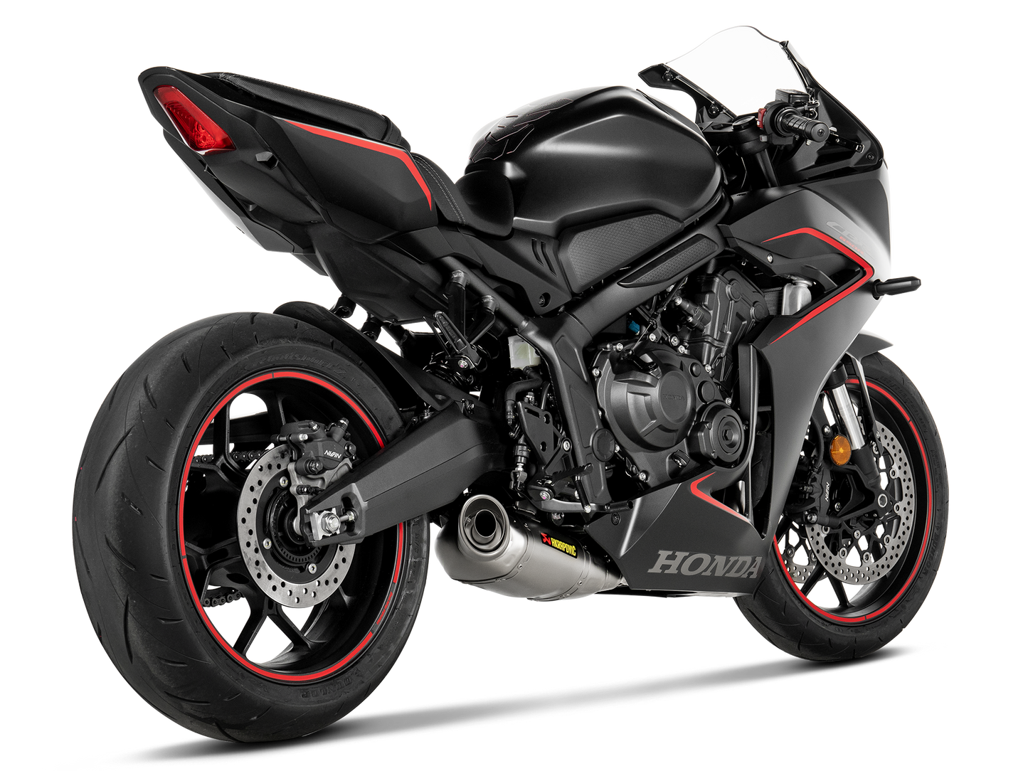 AKRAPOVIC S-H6R15-AFT Honda CB650R (2024+) Exhaust System "Racing Line" (titanium) – Accessories in the 2WheelsHero Motorcycle Aftermarket Accessories and Parts Online Shop