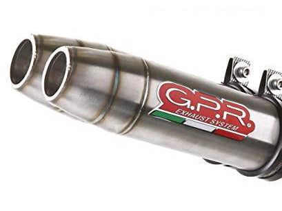 GPR Ducati Monster 1100 Dual Slip-on Exhaust "Deeptone Inox" (EU homologated)