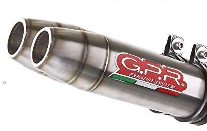 GPR Ducati Superbike 749 Dual Slip-on Exhaust "Deeptone Inox" (EU homologated)