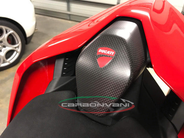 CARBONVANI Ducati Streetfighter V4 (2020+) Carbon Tail (road version; red)