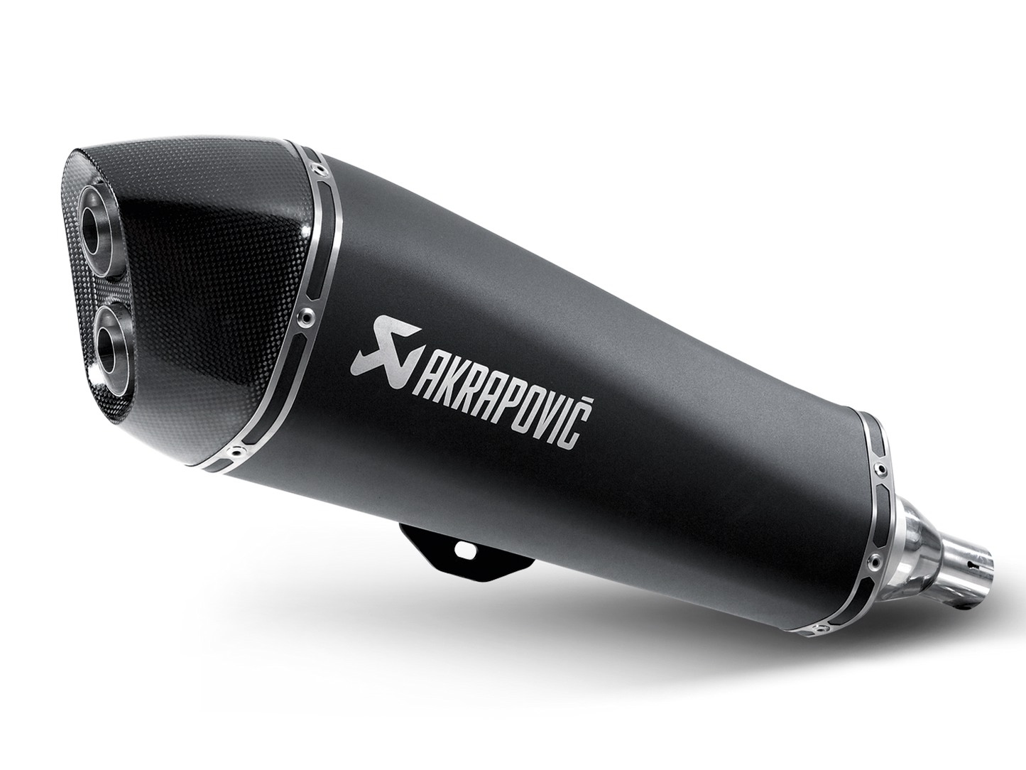 AKRAPOVIC S-PI4SO3-HRSSBL Gilera Fuoco (2016+) Slip-on Exhaust (SS) – Accessories in the 2WheelsHero Motorcycle Aftermarket Accessories and Parts Online Shop