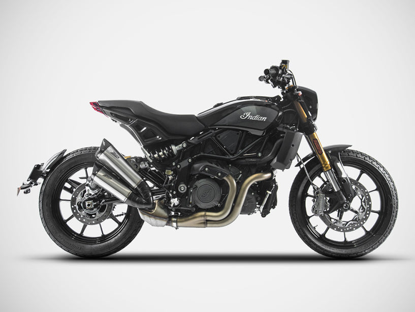 ZARD Indian FTR 1200 (18/20) Titanium Twin Slip-on Exhaust – Accessories in the 2WheelsHero Motorcycle Aftermarket Accessories and Parts Online Shop