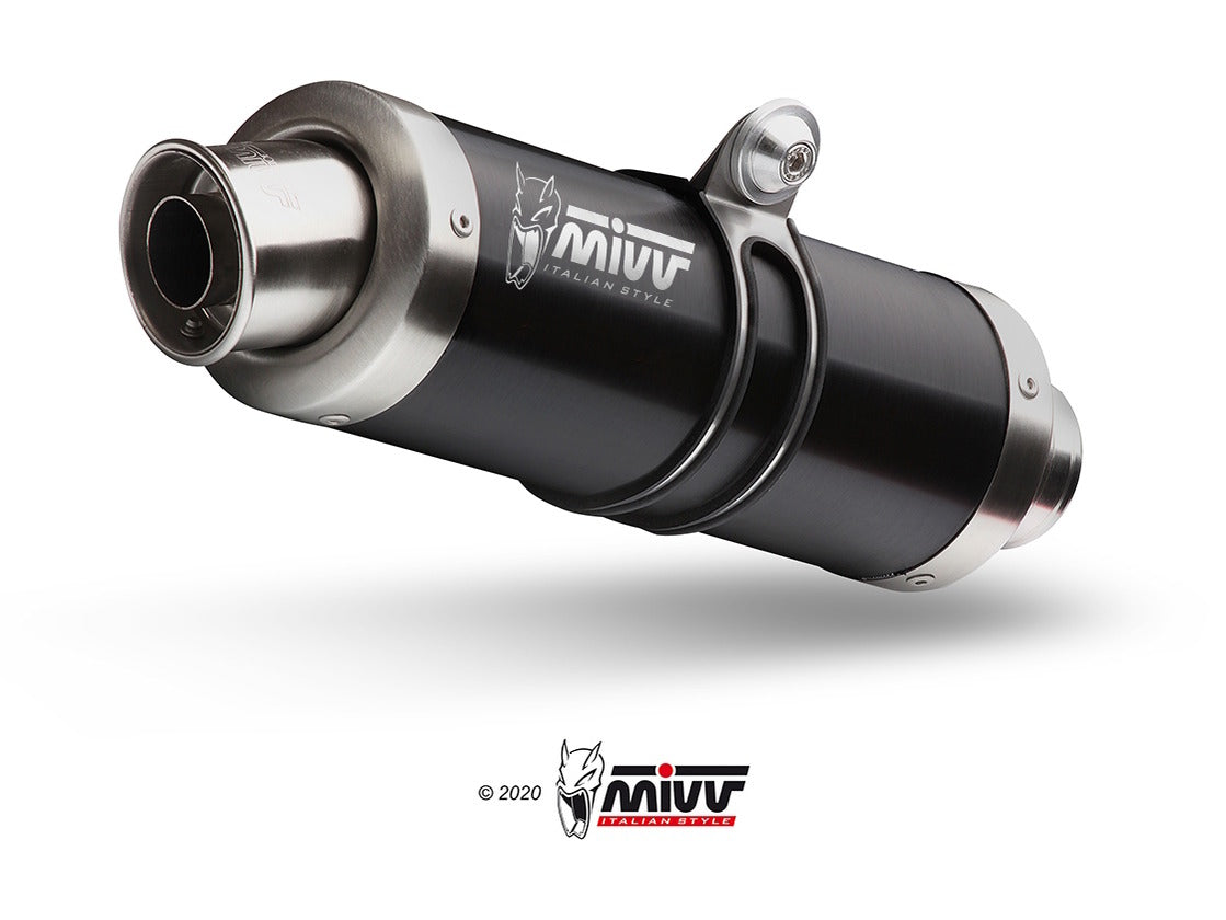 MIVV KT.015 KTM RC 390 ( 2014 / 16 ) Full System Exhaust "GP" ( black; approved) – Accessories in the 2WheelsHero Motorcycle Aftermarket Accessories and Parts Online Shop