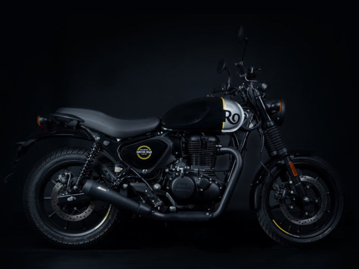 ZARD Royal Enfield Hunter 350 (2023+) Black Cerakote Slip-on Exhaust – Accessories in the 2WheelsHero Motorcycle Aftermarket Accessories and Parts Online Shop