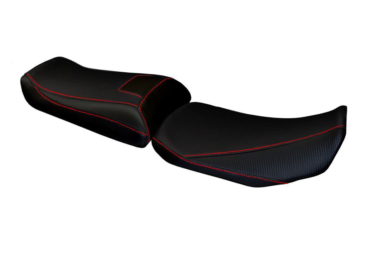 TAPPEZZERIA ITALIA Yamaha Tracer 900 (15/17) Seat Cover "Chianti Total Black" – Accessories in Factory Racing – Motorcycle Parts & Accessories Online Store