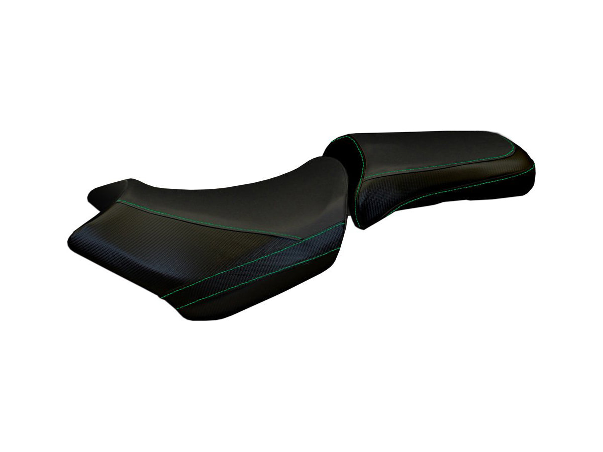 TAPPEZZERIA ITALIA Triumph Tiger 1200 Explorer (12/21) Seat Cover "Venezia Total Black" – Accessories in Factory Racing – Motorcycle Parts & Accessories Online Store