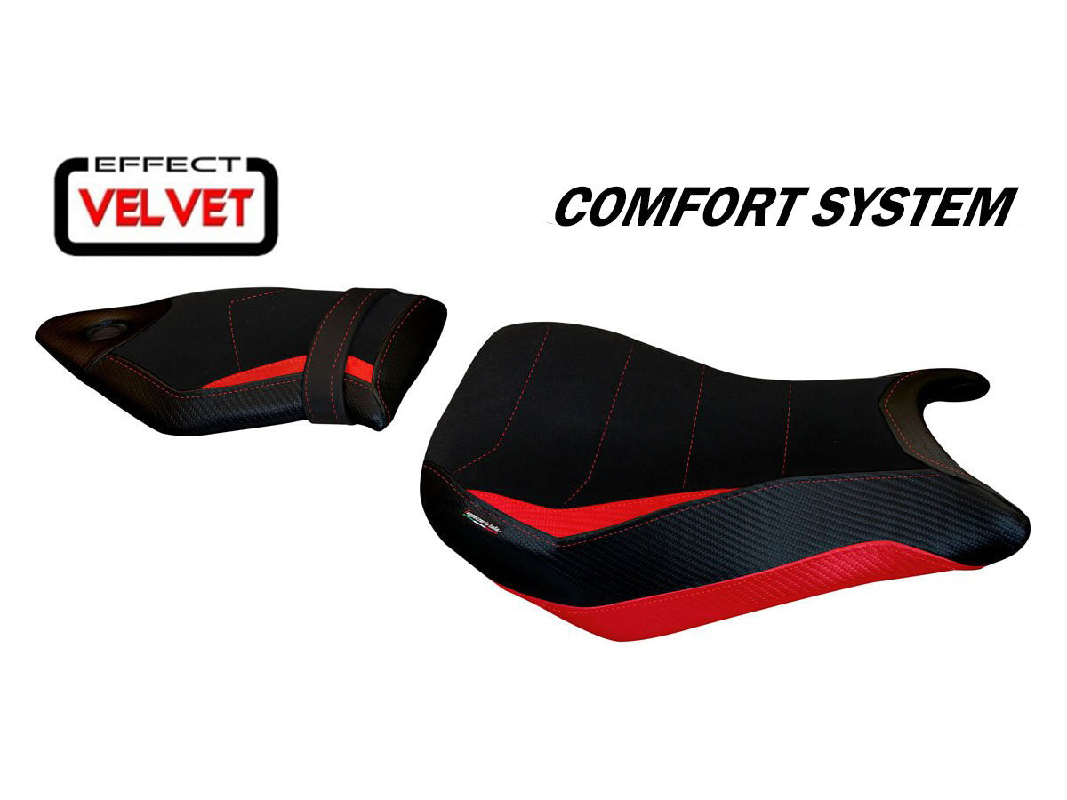 TAPPEZZERIA ITALIA BMW S1000RR (15/18) Comfort Seat Cover "Vittoria 2 Velvet" – Accessories in Factory Racing – Motorcycle Parts & Accessories Online Store