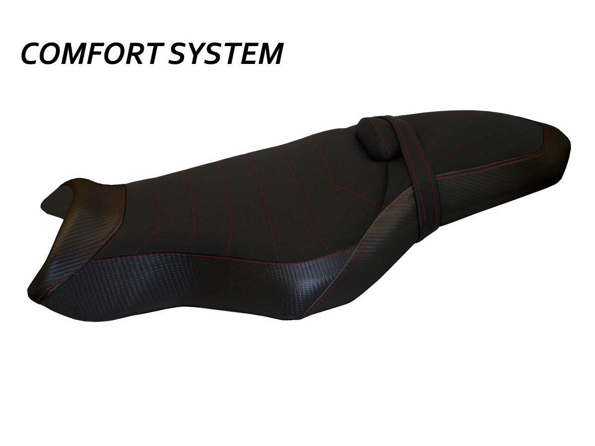 TAPPEZZERIA ITALIA Yamaha MT-10 (2016+) Comfort Seat Cover "Arsenal Total Black" – Accessories in Factory Racing – Motorcycle Parts & Accessories Online Store