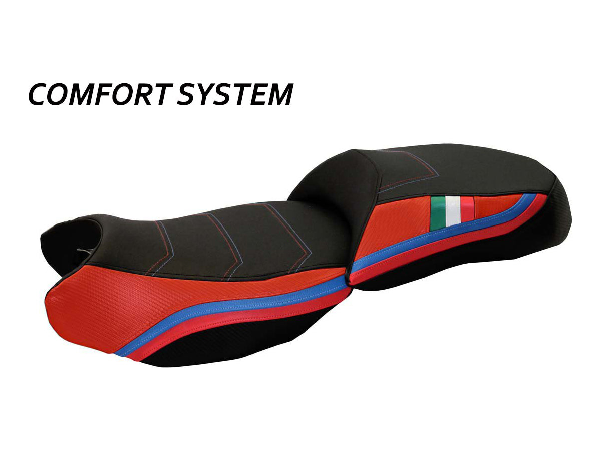 TAPPEZZERIA ITALIA BMW R1200GS (13/18) Comfort Seat Cover "Exclusive Tricolore Comfort System" – Accessories in Factory Racing – Motorcycle Parts & Accessories Online Store