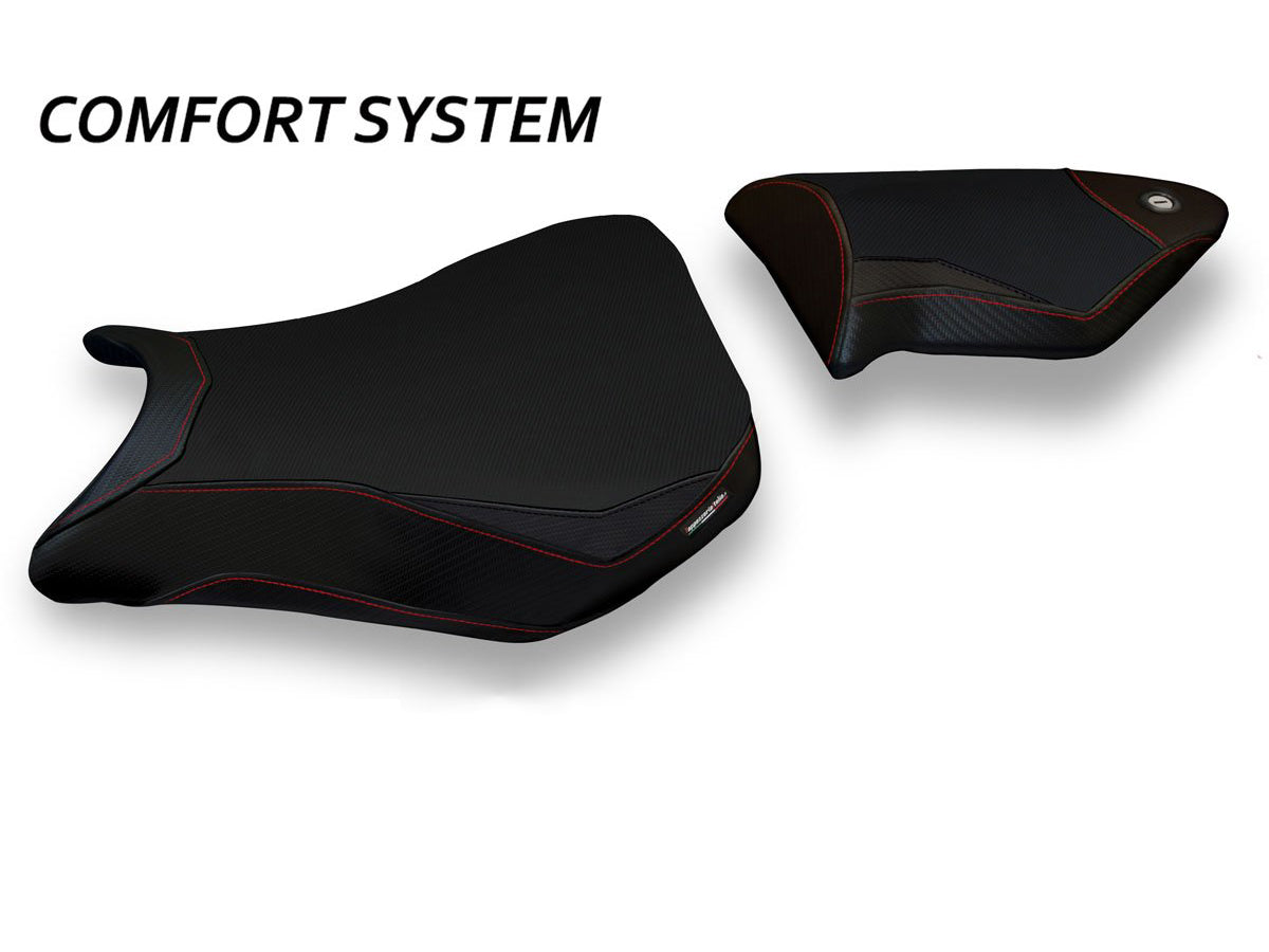 TAPPEZZERIA ITALIA BMW S1000RR (12/14) Comfort Seat Cover "Dacca Total Black Comfort System" – Accessories in Factory Racing – Motorcycle Parts & Accessories Online Store