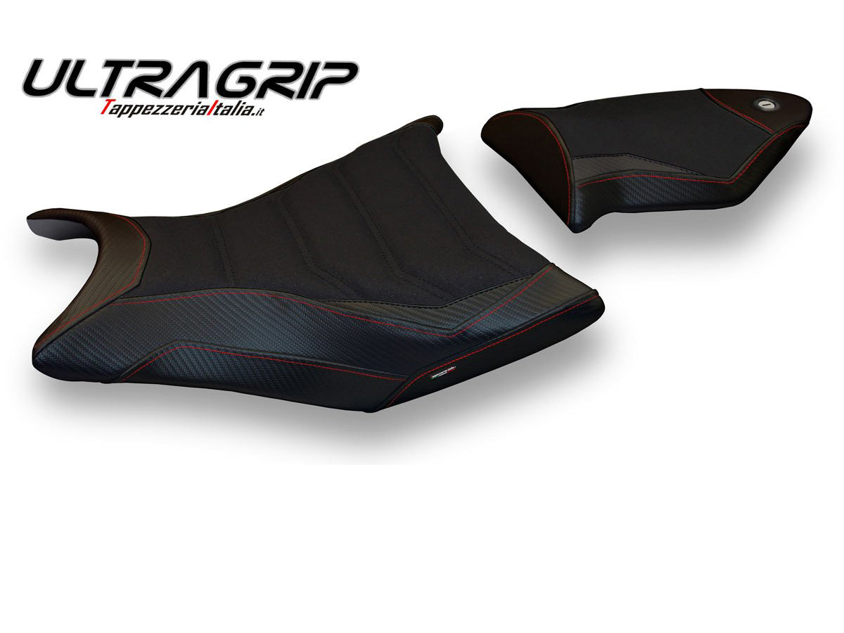 TAPPEZZERIA ITALIA BMW S1000RR (09/11) Ultragrip Seat Cover "Giuba Total Black Ultragrip" – Accessories in Factory Racing – Motorcycle Parts & Accessories Online Store