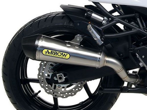 ARROW Kawasaki Versys 1000 (2019+) Steel Slip-on Exhaust – Factory