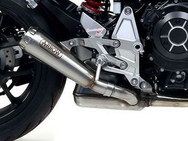 ARROW Honda CB1000R (2018+) Steel Slip-on Exhaust – Factory Racing