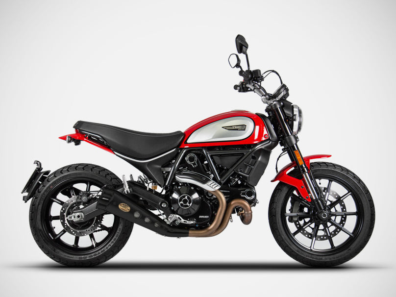 ZARD Ducati Scrambler 800 Full Throttle / Icon / Nightshift (2023+) Stainless Steel Slip-on Exhaust "Special Edition" – Accessories in the 2WheelsHero Motorcycle Aftermarket Accessories and Parts Online Shop