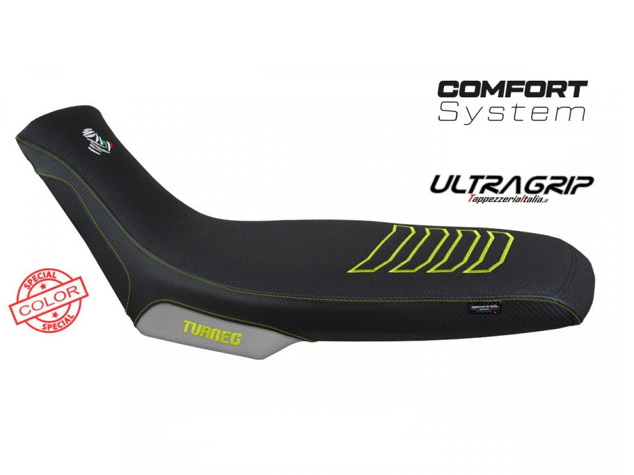 TAPPEZZERIA ITALIA Aprilia Tuareg 660 (2022+) Ultragrip Seat Cover "Boras Special Color" (comfort)