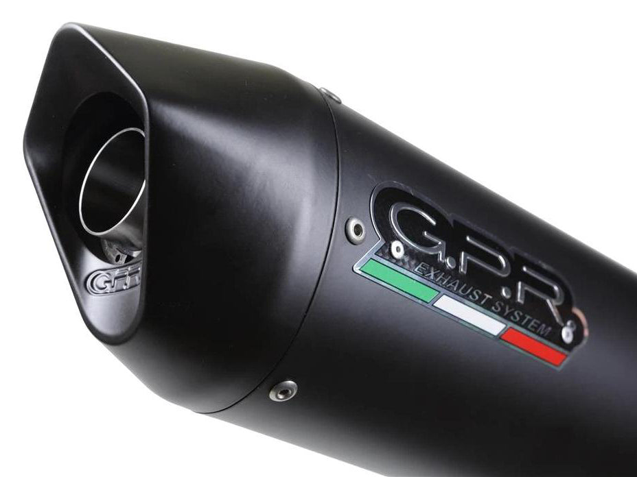 GPR Aprilia Tuono V4 1000 Slip-on Exhaust "Furore Nero" (EU homologated)