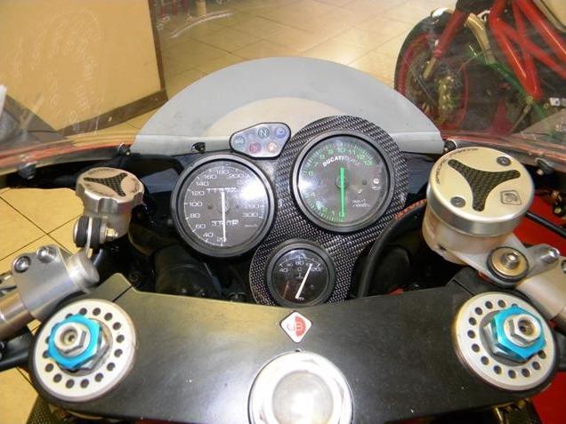 DBK TLS01 Ducati Front Fluid Tanks Caps