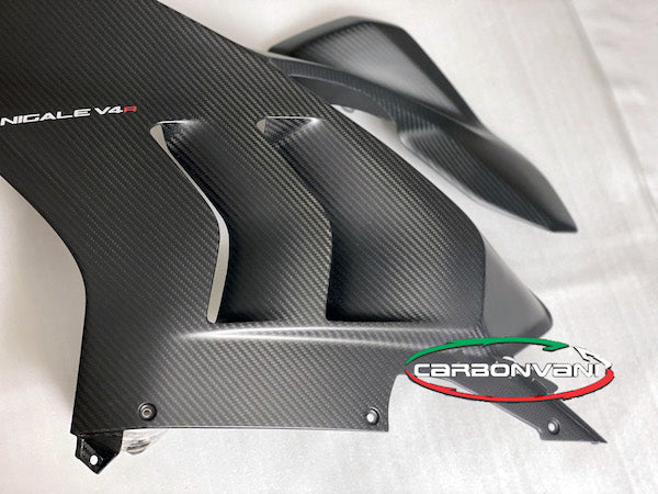 CARBONVANI Ducati Panigale V4 / V4R (20/21) Carbon Side Fairing Panel (left)