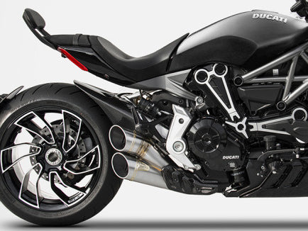ZARD Ducati XDiavel Slip-on Exhaust System – Factory Racing