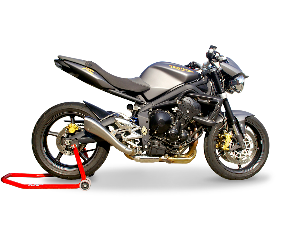 HP CORSE Triumph Street Triple (08/12) Slip-on Exhaust "Hydroform Satin" (EU homologated) – Accessories in Factory Racing – Motorcycle Parts & Accessories Online Store