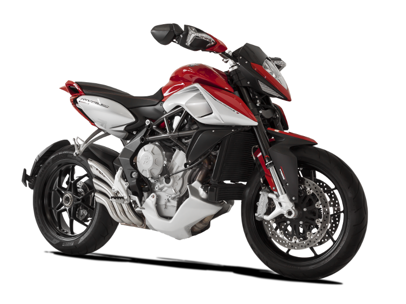 HP CORSE MV Agusta Rivale 800 Slip-on Exhaust "HydroTre Satin" (EU homologated; with stainless steel cover)