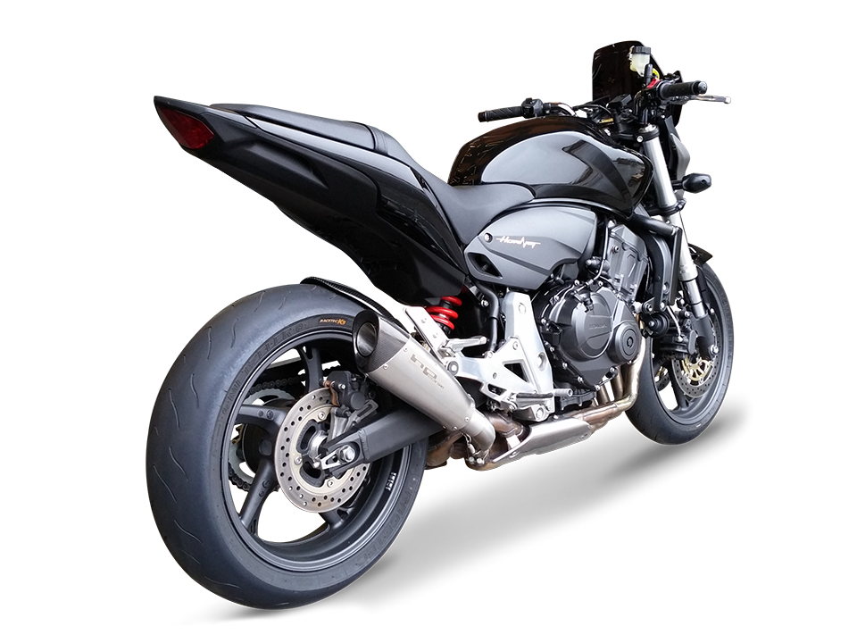 HP CORSE Honda CB600F Hornet (07/13) Slip-on Exhaust "Evoxtreme Satin" (EU homologated)